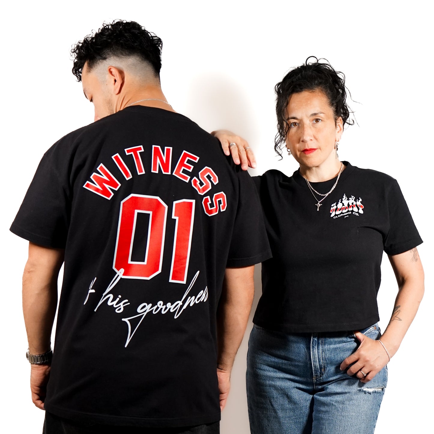 WITNESS CROP TOP (BLACK)