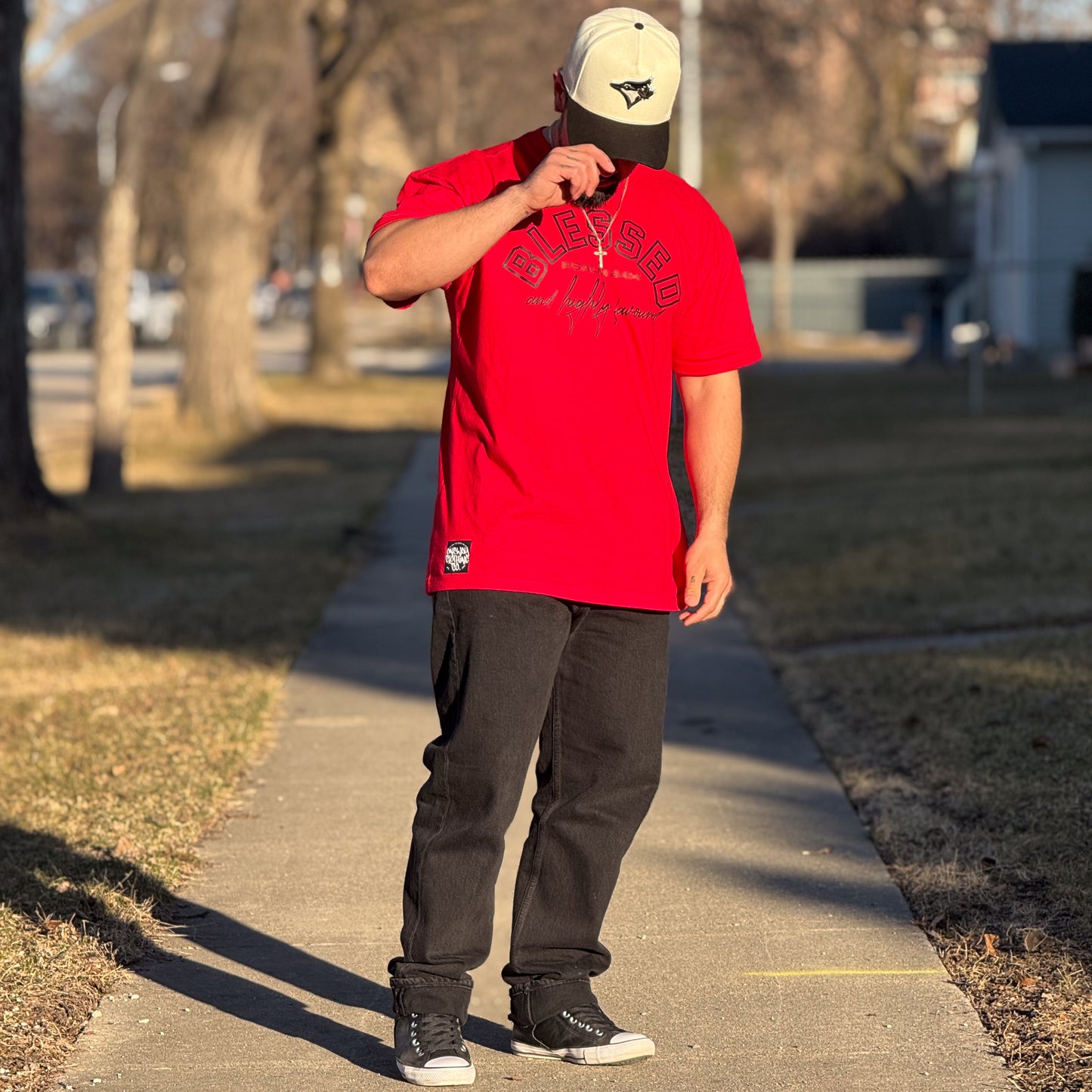 B&HF Crew Tee (RED)