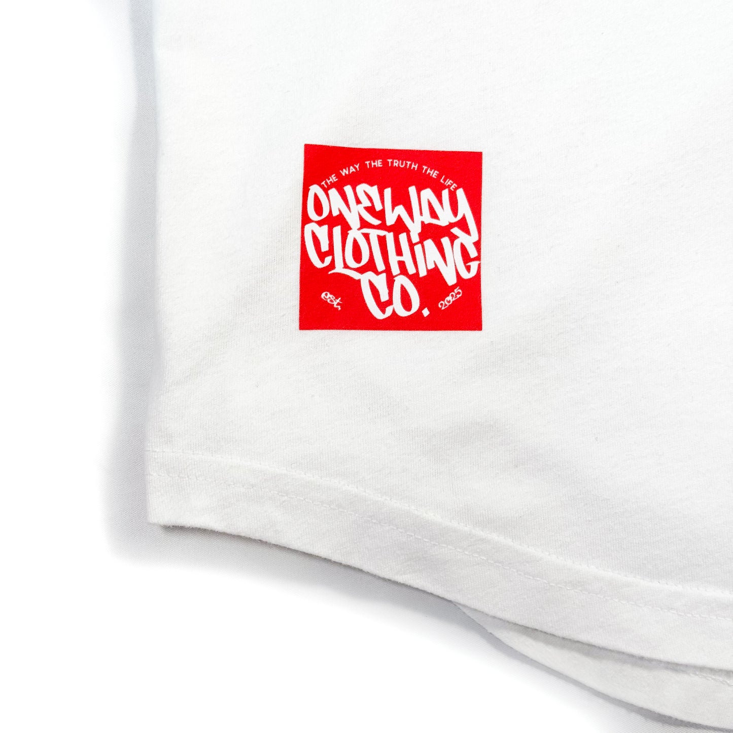 GOD DID SWOOP TEE (WHITE)
