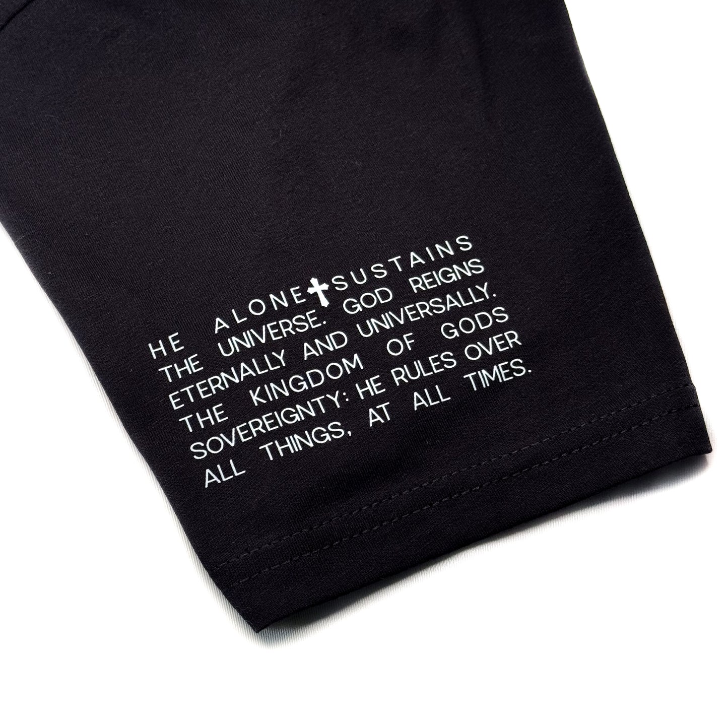 GOD DID CROP TOP (BLACK)