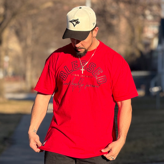 B&HF Crew Tee (RED)